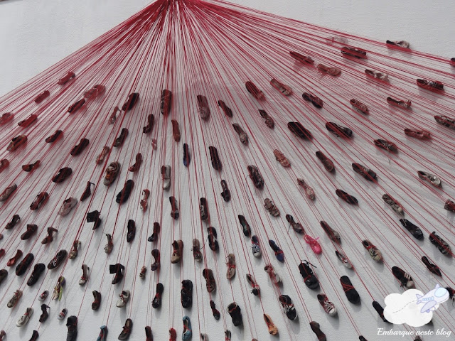 Exposição: Em busca do destino, Chiharu Shiota, Sesc Pinheiros, São Paulo