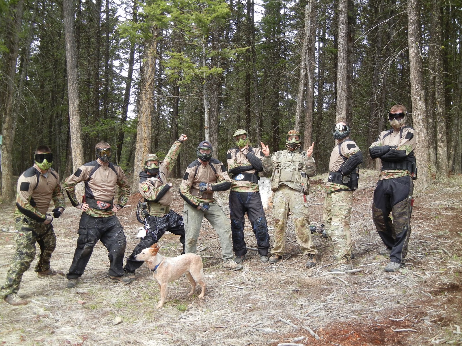 The Kamloops Paintball Team, Picture Gallery