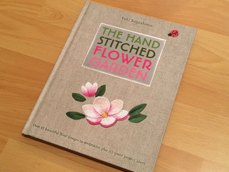 The Hand Stitched Flower Garden, a book review by Michelle for Feeling Stitchy