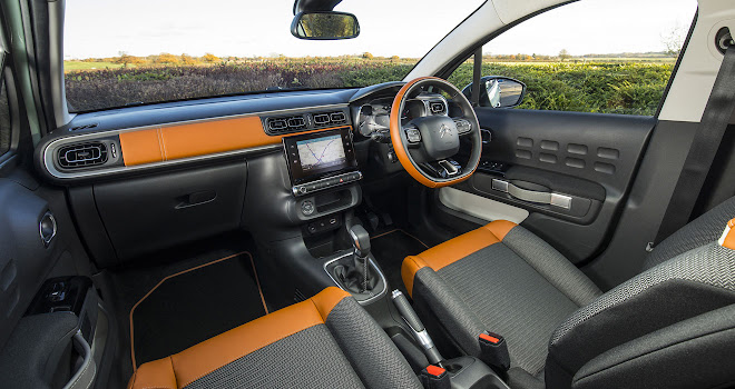 Citroen C3 top of the range interior