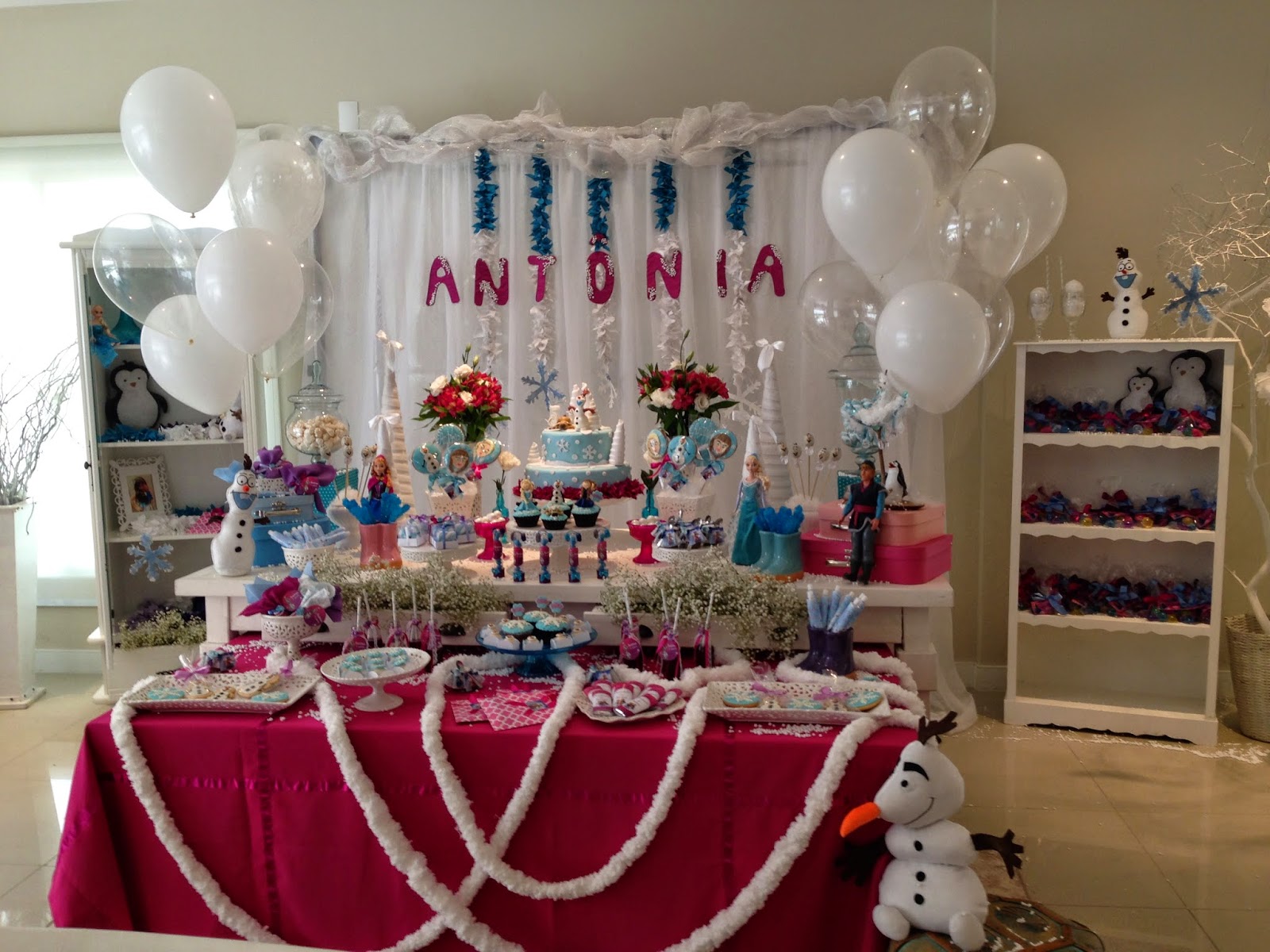 AMA EVENTOS: FROZEN ROSA