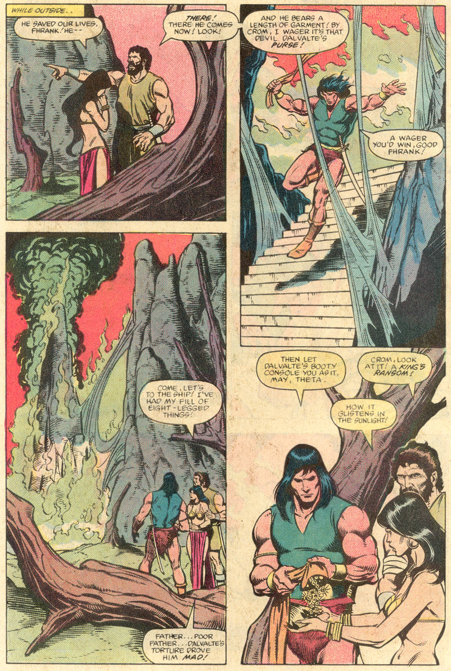 Read online Conan the Barbarian (1970) comic -  Issue #141 - 12