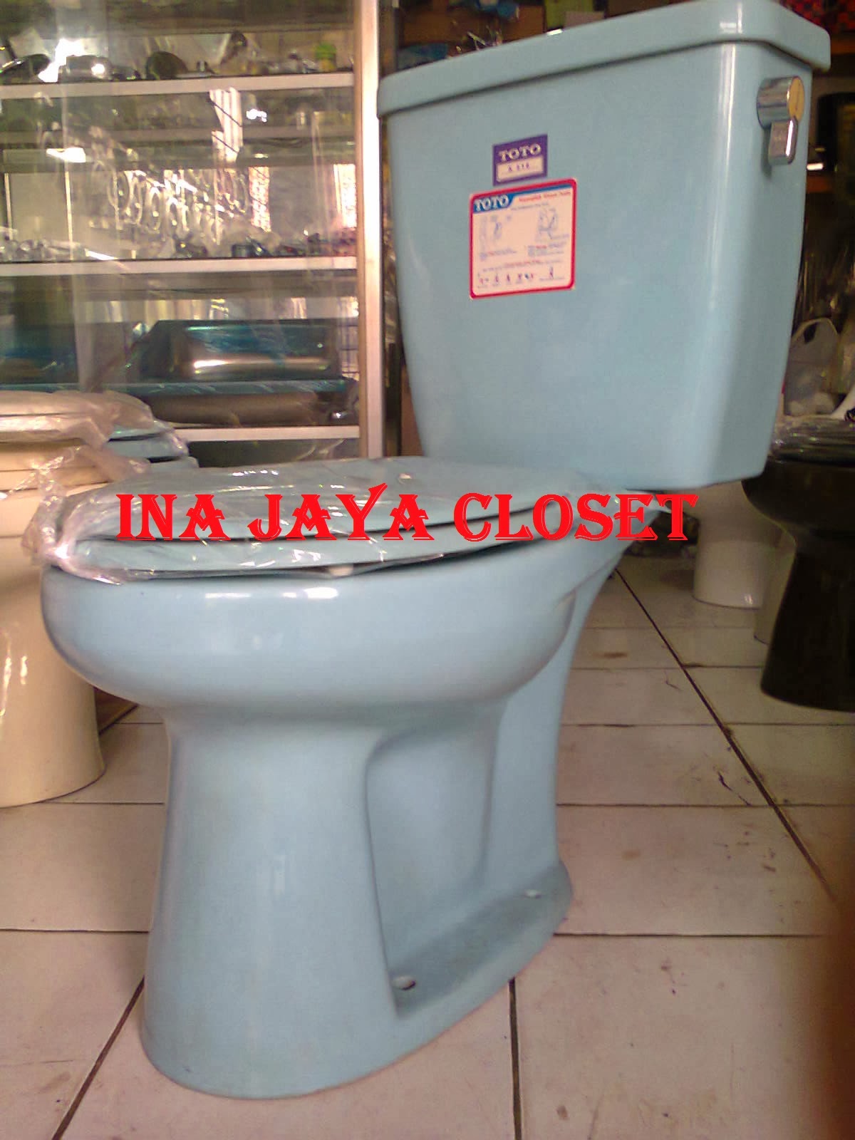 INA JAYA CLOSET closet duduk bekas murah Toto s516j warna