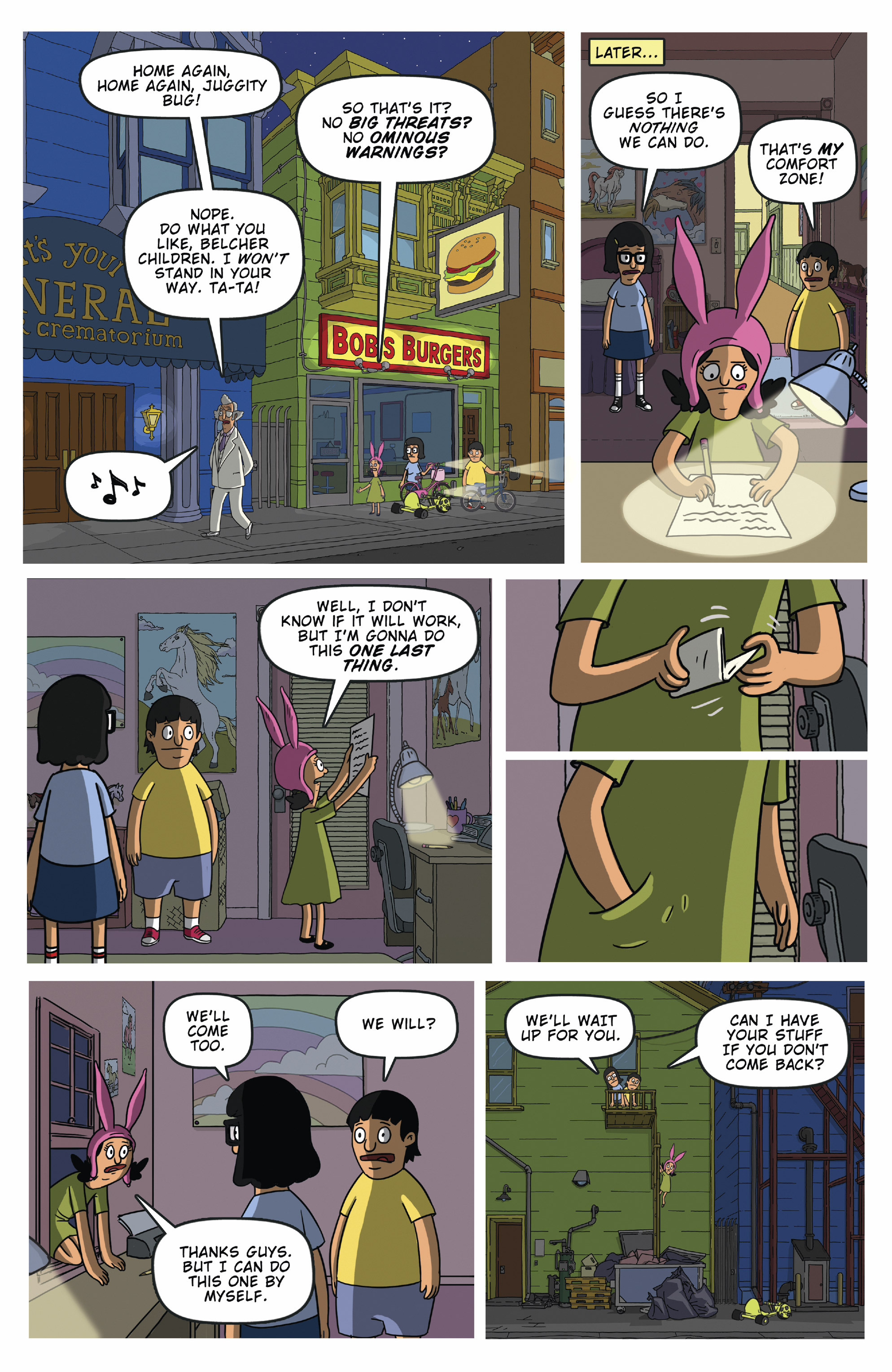 Read online Bob's Burgers (2015) comic -  Issue #7 - 14