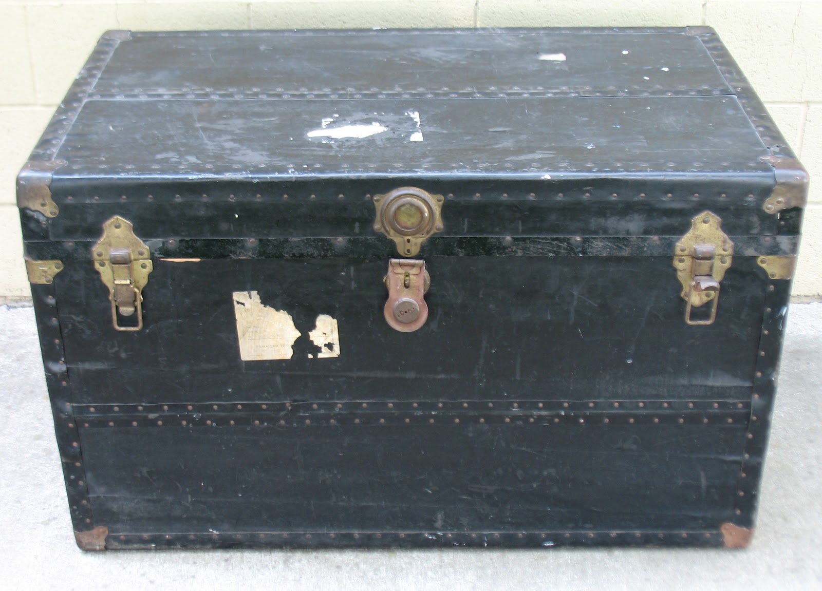 The Craftsman Cardboard Covered Trunk