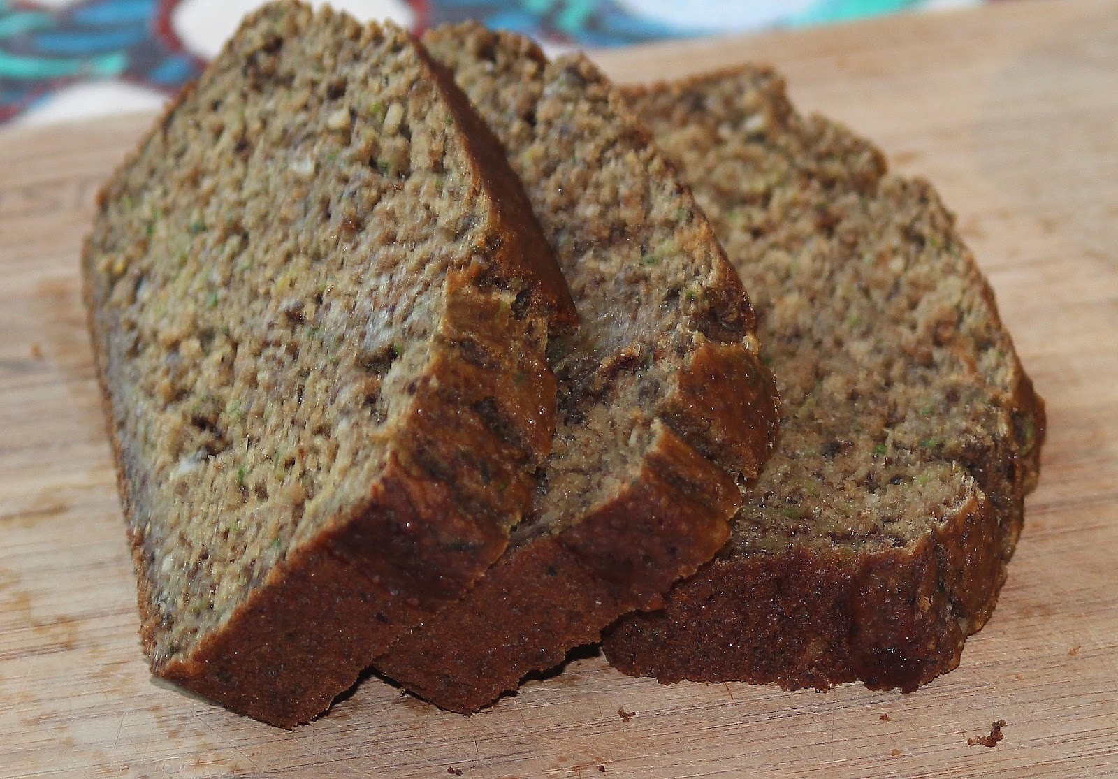 Food For The Fresh ZucchiniFlax Bread