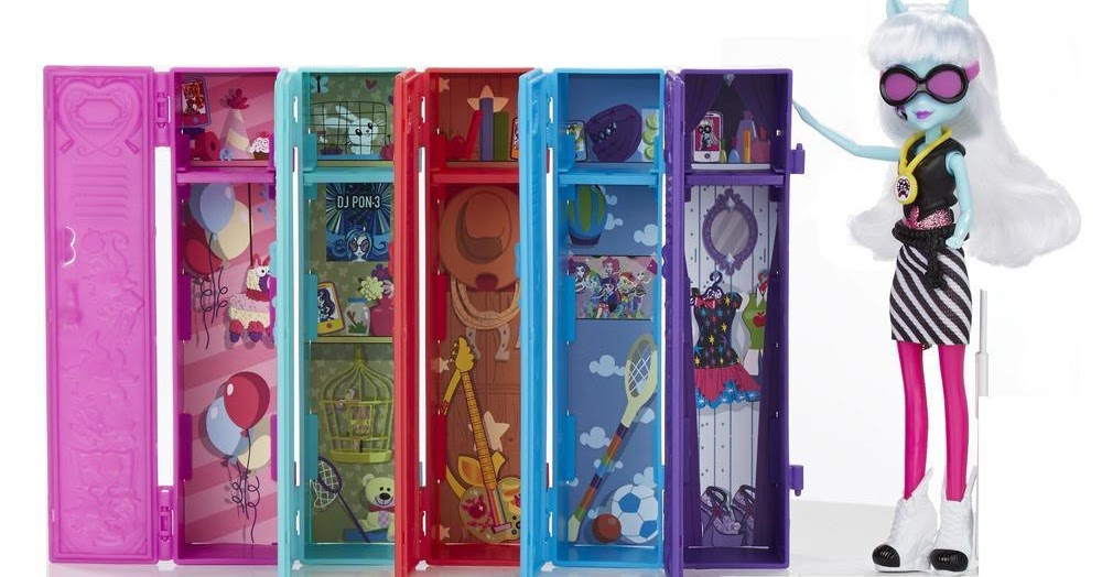 School Lockers Playset on Equestria Girls site MLP Merch
