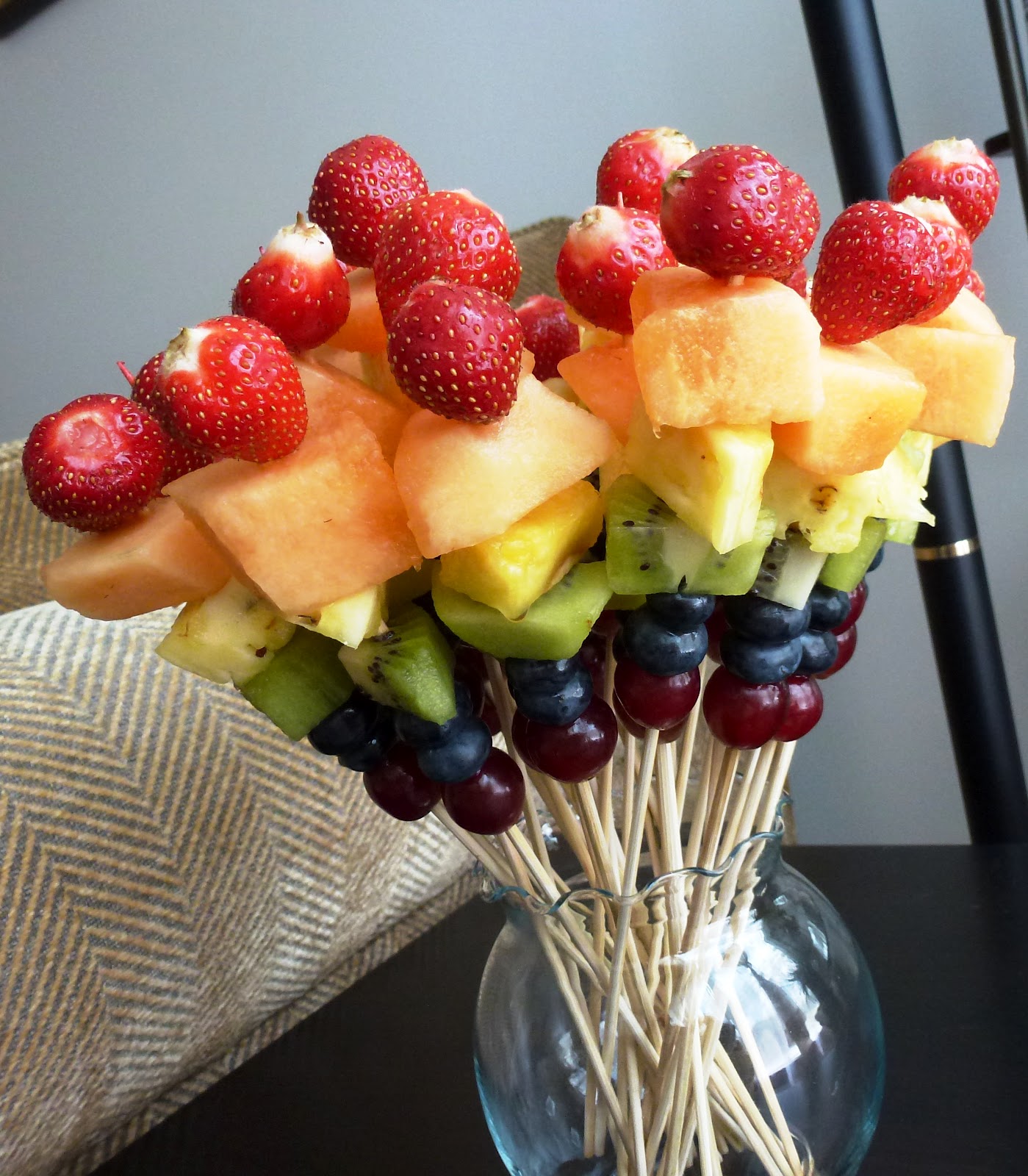Bella's Bella Fruit Salad Kabobs
