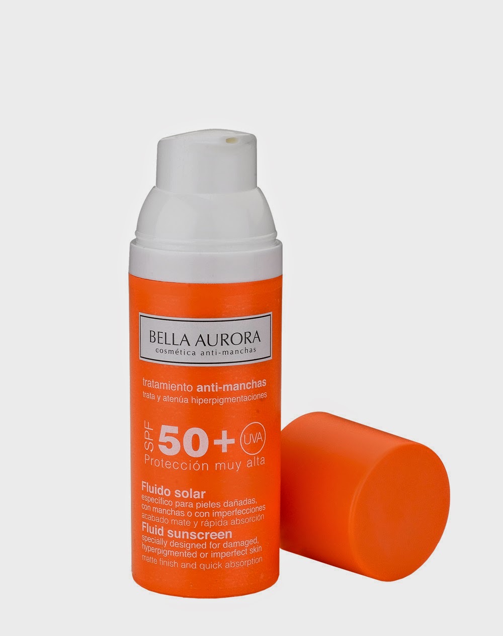 Protector solar anti manchas SPF50+ de Bella Aurora