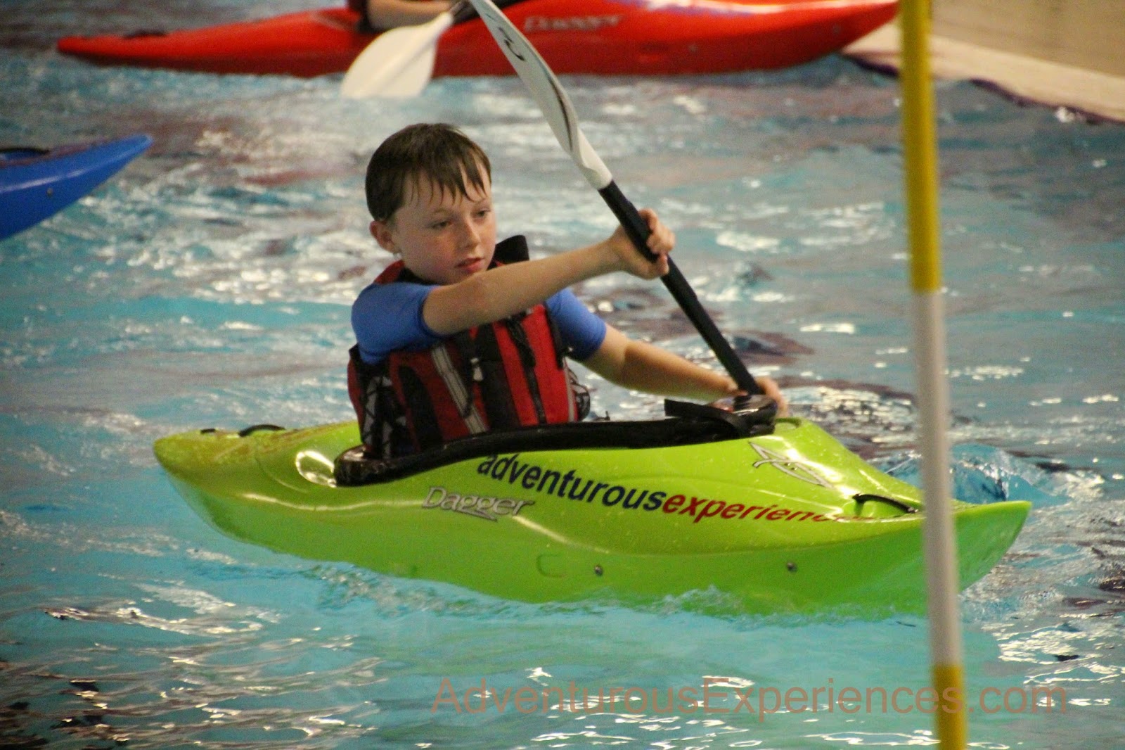 Adventurous Experiences Blog Indoor Kayaking
