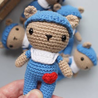 PATRON GRATIS OSO ENFERMERO AMIGURUMI 39352