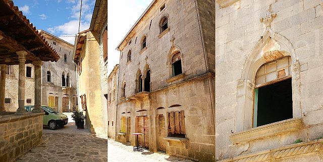 Istria Outside My Window: Crumbling elegance: Gračišće’s Salamon Palace