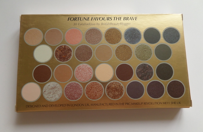 Makeup Revolution Fortune Favours The Brave Palette Tutorial Nadia