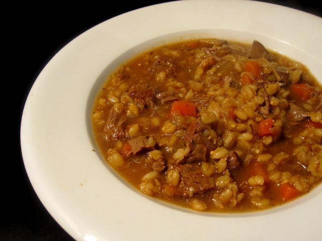 Bubbles n Squeaks: Beef & Pearl Barley Soup