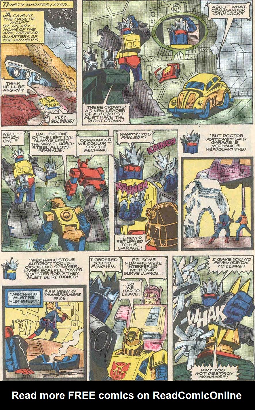 Read online The Transformers (1984) comic -  Issue #28 - 6