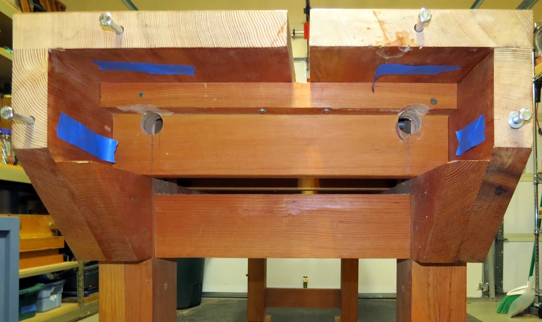 Oregon Woodworker by Andy Margeson: Installing the Veritas Twin Screw Vise
