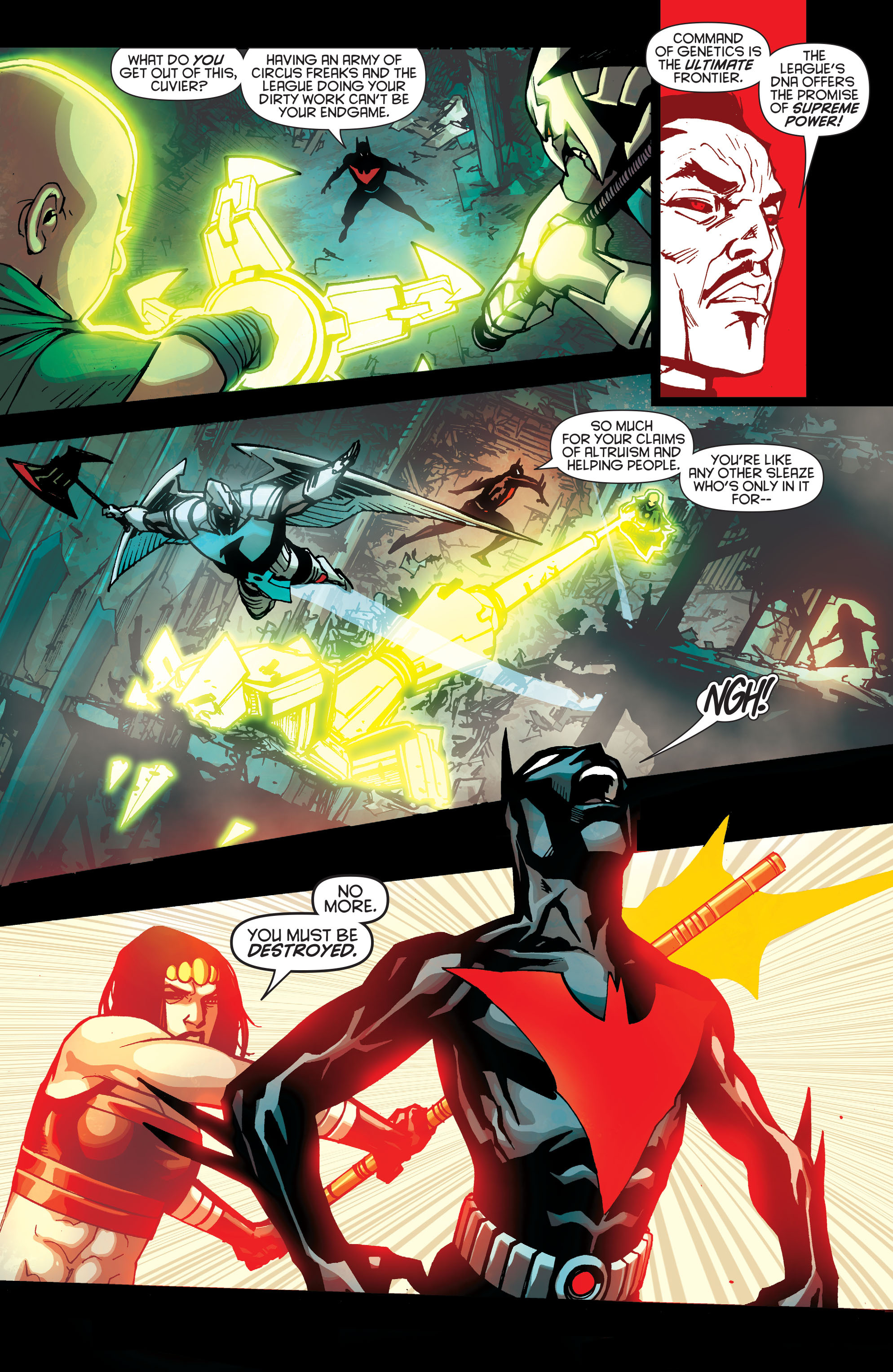 Read online Batman Beyond (2015) comic -  Issue #10 - 21