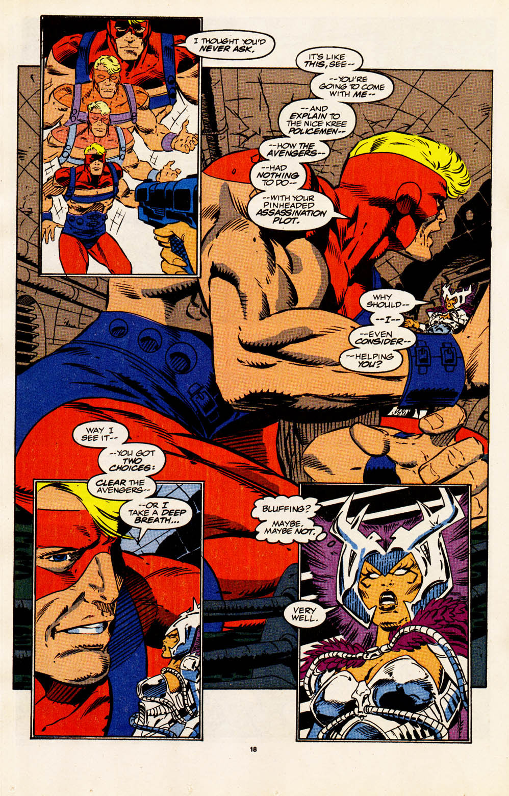 Read online Captain America (1968) comic -  Issue #399f - 16