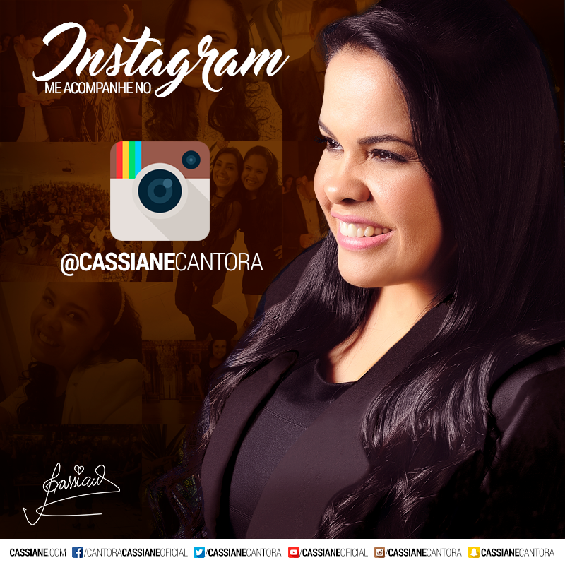 Instagram de Cassiane Click na Foto e Siga