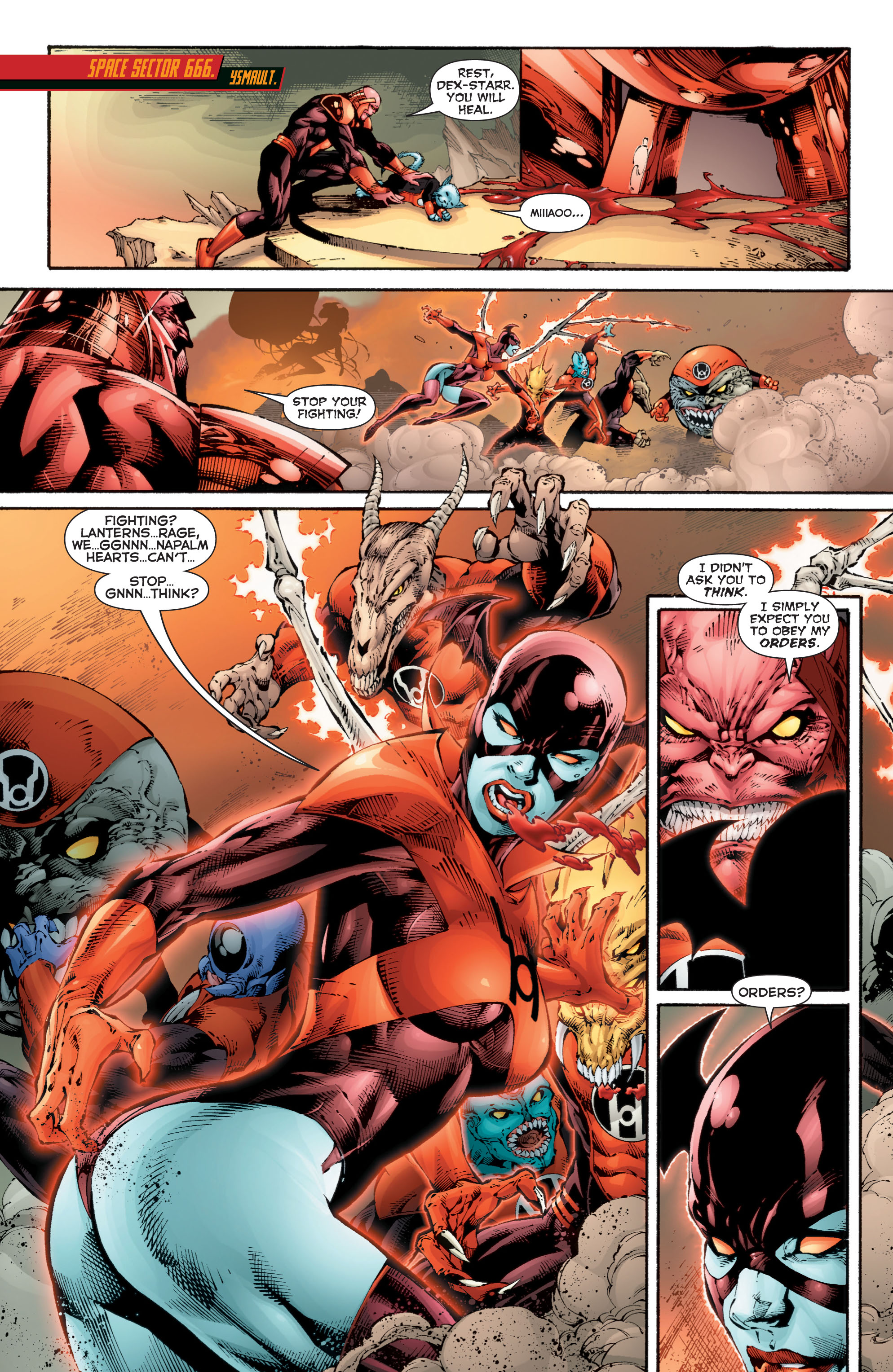Read online Red Lanterns comic -  Issue #1 - 10