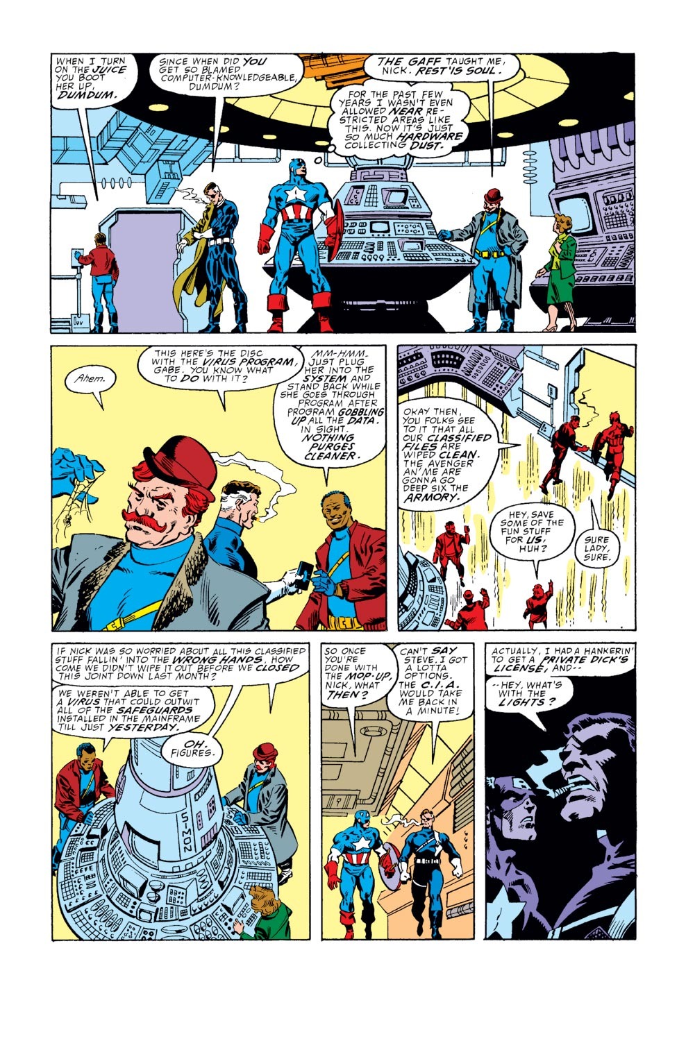 Captain America (1968) Issue #351 #283 - English 14 Captain America (1968) Issue #351 #283 - English 14
