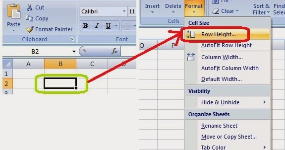 Cara Memperbesar Ukuran Baris dan Kolom di Microsoft Excel 