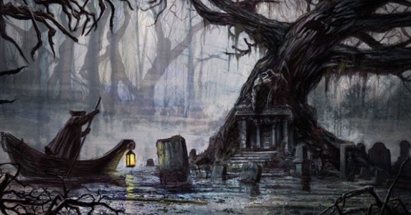 Tower of the Archmage: Sunday Inspirational Image: Swamp Graveyard