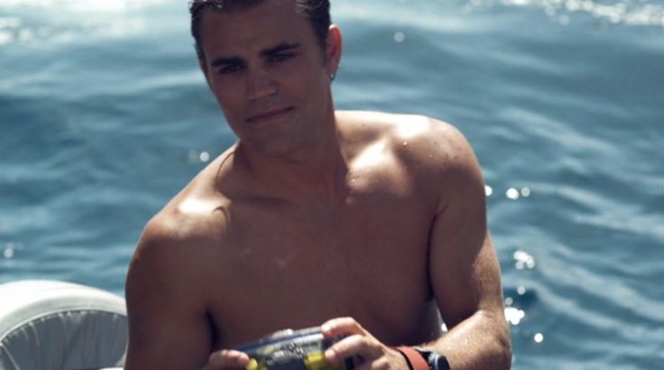 Paul Wesley shirtless in Beneath the Blue (2010) .