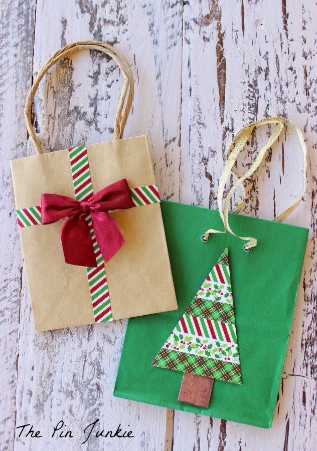 Washi Tape Gift Bags & Gift Tags