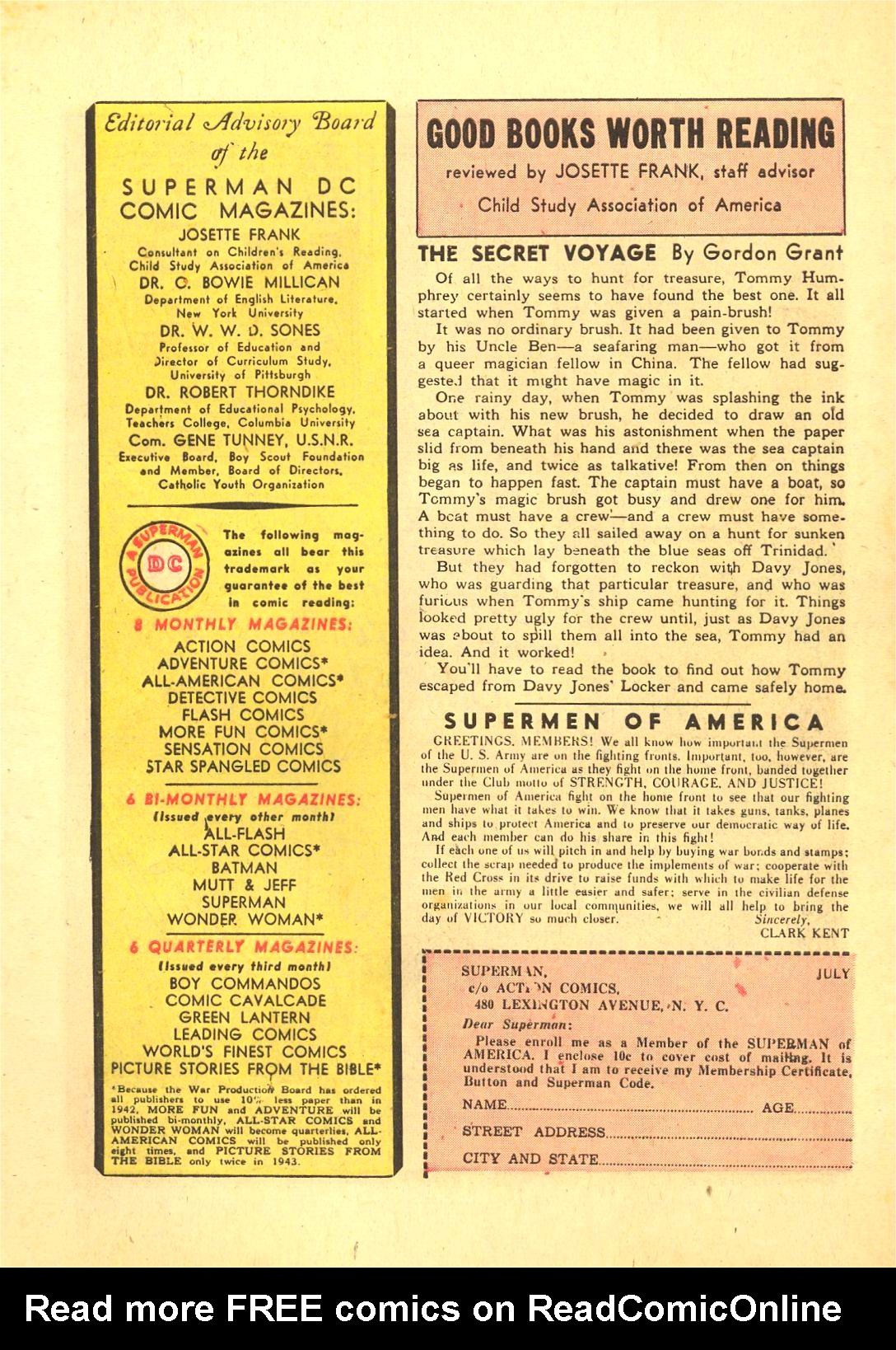 Read online Action Comics (1938) comic -  Issue #62 - 16