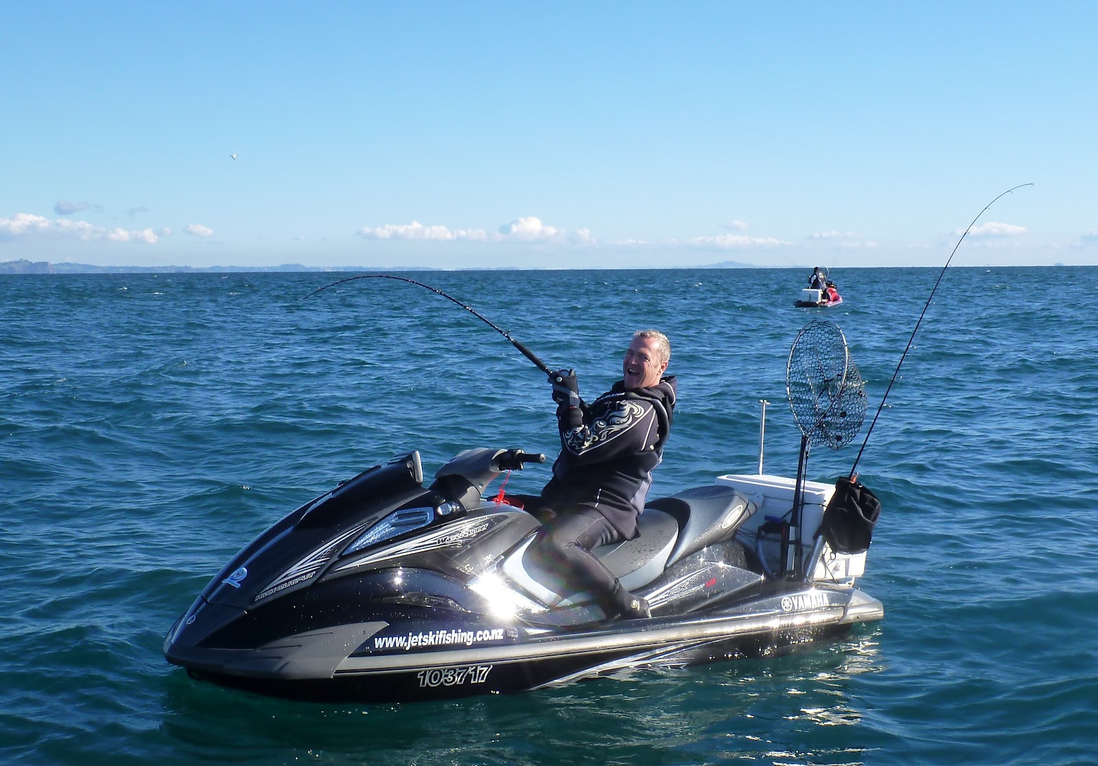 Jet ski fishing Blog Report 083 Introducing one of the fishing gurus