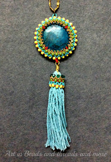 流苏项链,# BeadPeepsSwap2016 串珠编织流苏,个性流苏项链