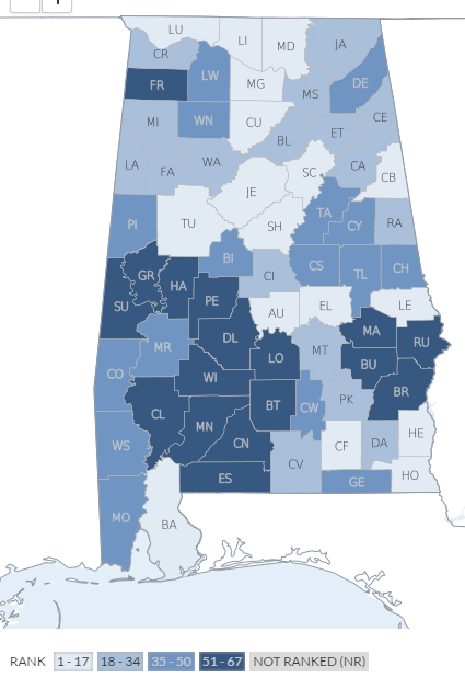 The Rural Blog: Annual County Health Rankings are released; can be a ...