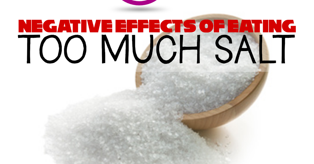 nwGwOrks™ NEGATIVE EFFECTS OF CONSUMING TOO MUCH SALT (NaCl) NUTALK