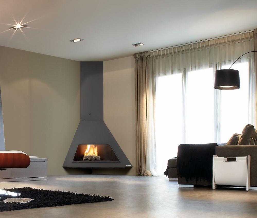Casas modulares y prefabricadas de diseño: Chimeneas de diseño para