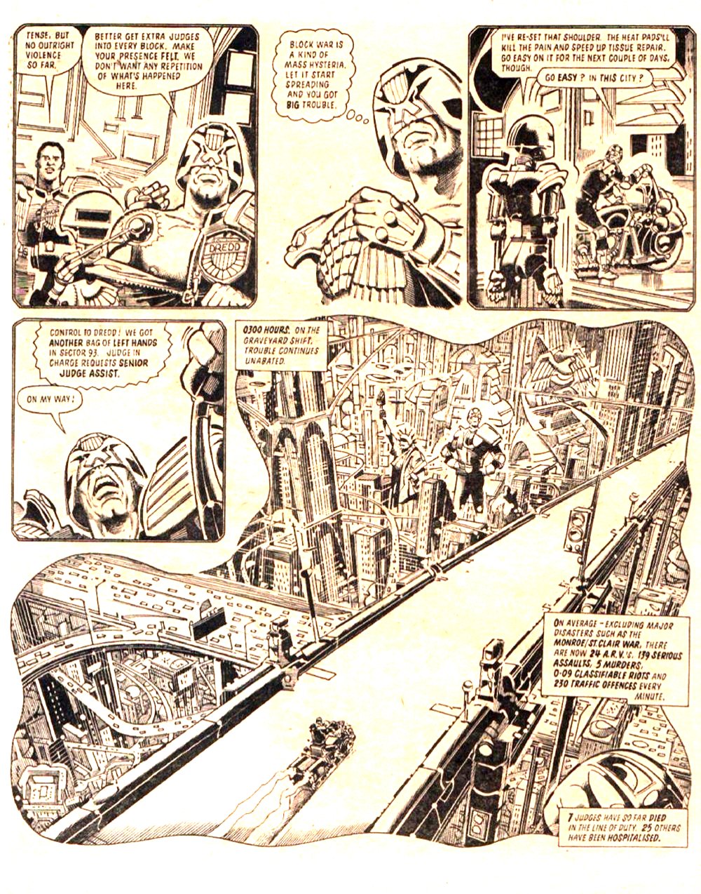 Read online Judge Dredd: The Complete Case Files comic -  Issue # TPB 7 (Part 1) - 191