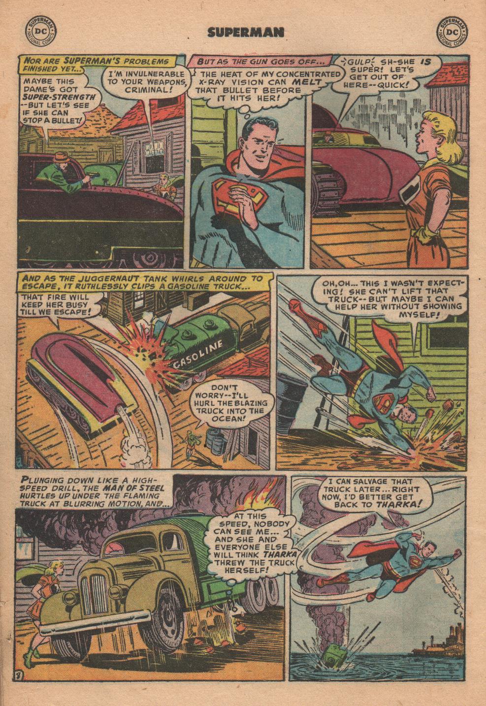 Read online Superman (1939) comic -  Issue #81 - 38