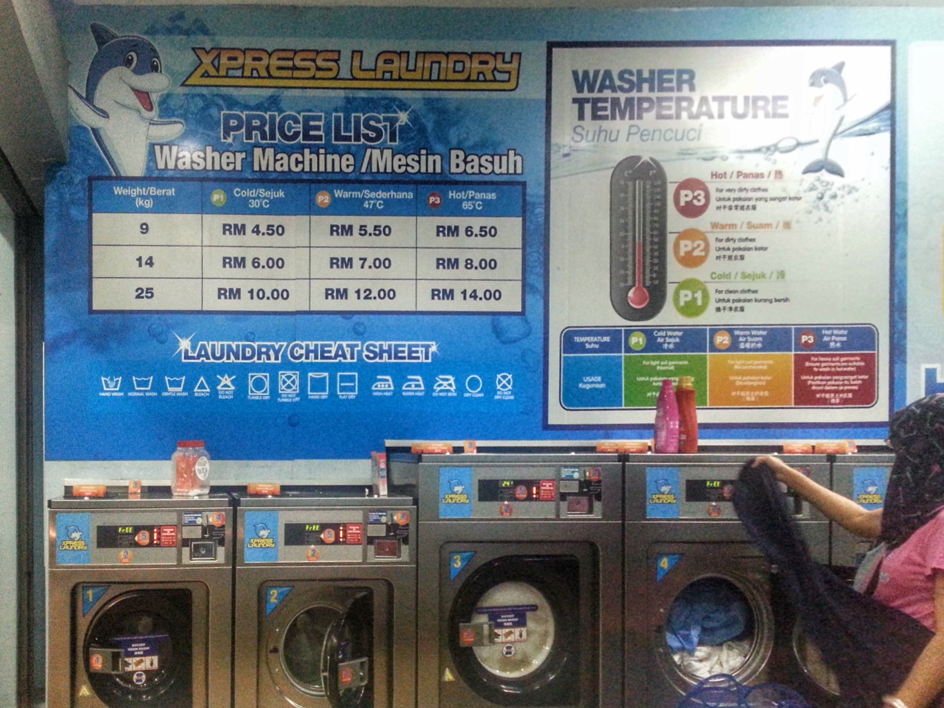 MCWK on DIY laundry Xpress Laundry, Bukit Katil