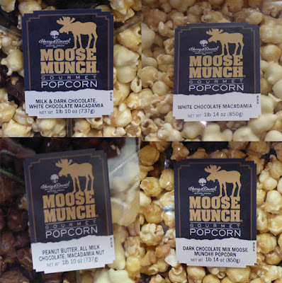 Four regular flavors of Moose Munch