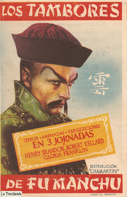 Programa de Cine - Los Tambores de Fu-Manchú (en 3 Jornadas) - Henry Brandon - William Royle