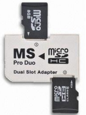 Memory Stick menggunakan Micro SD Memory Stick menggunakan Micro SD