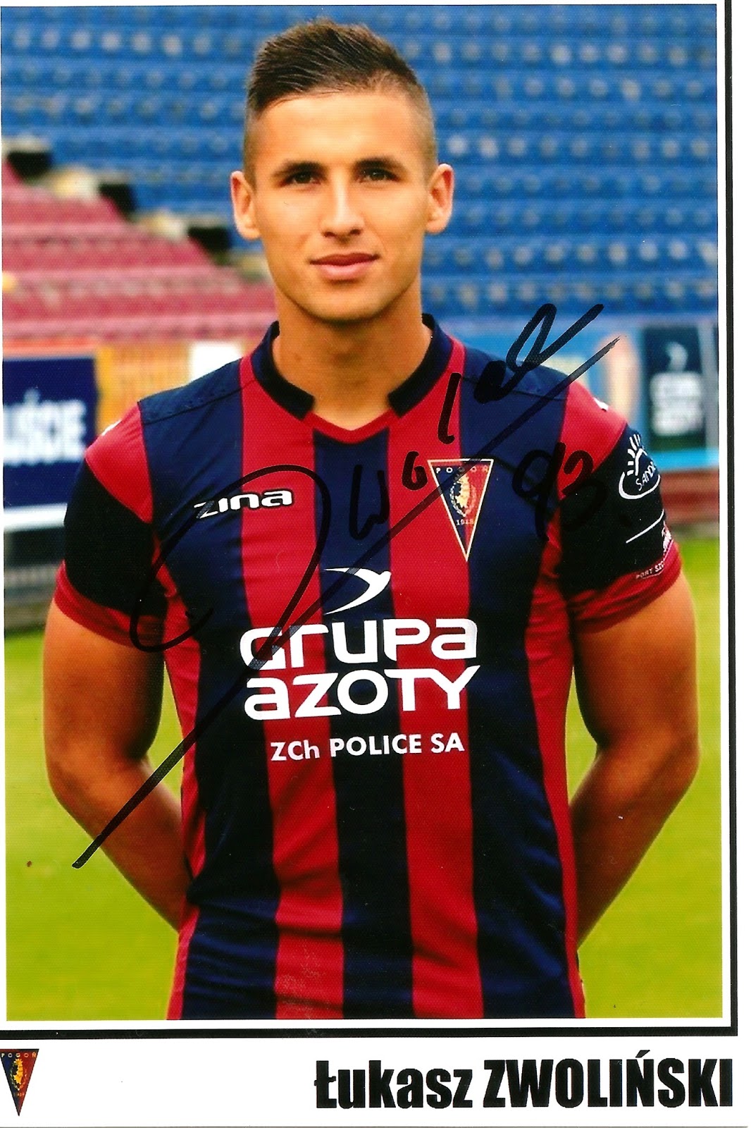 Autografy Bartka Łukasz Zwoliński