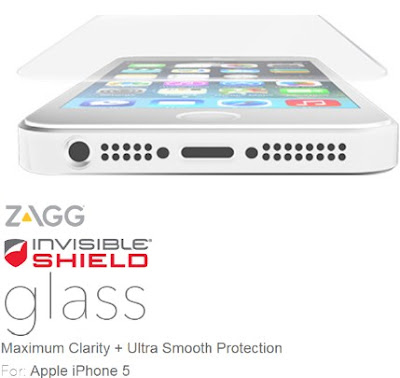 tempered glass ZAGG InvisibleSHIELD