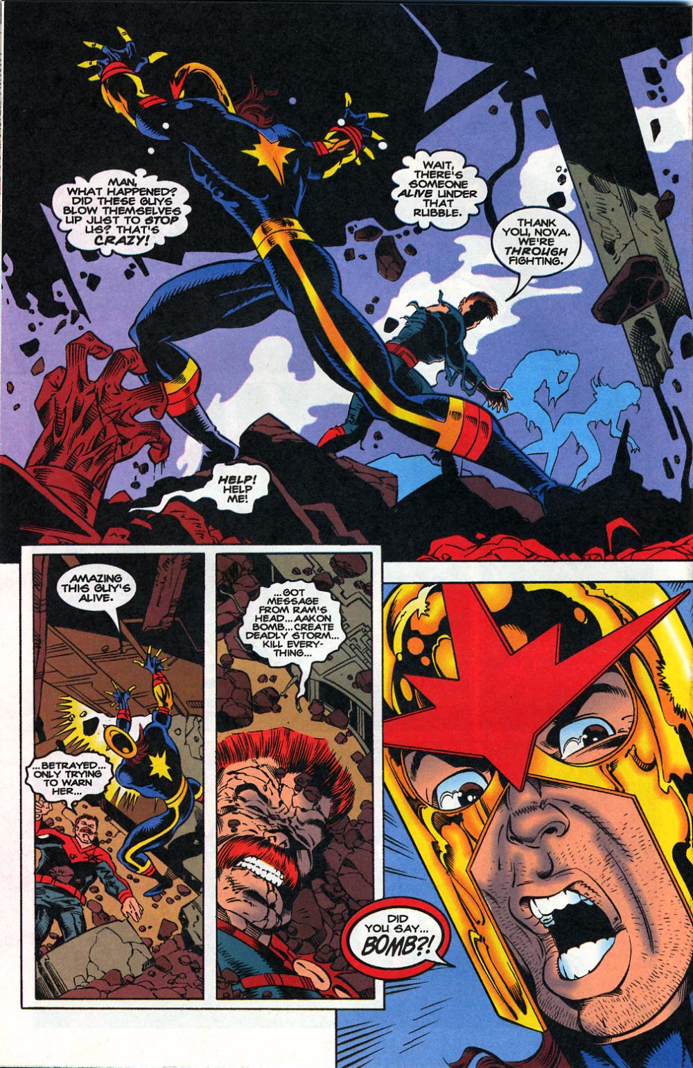 Read online Nova (1994) comic -  Issue #14 - 21