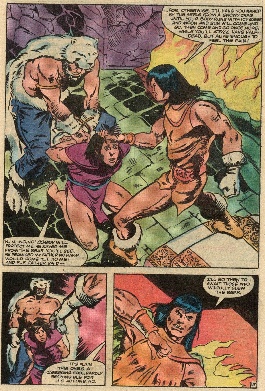 Read online Conan the Barbarian (1970) comic -  Issue #145 - 16