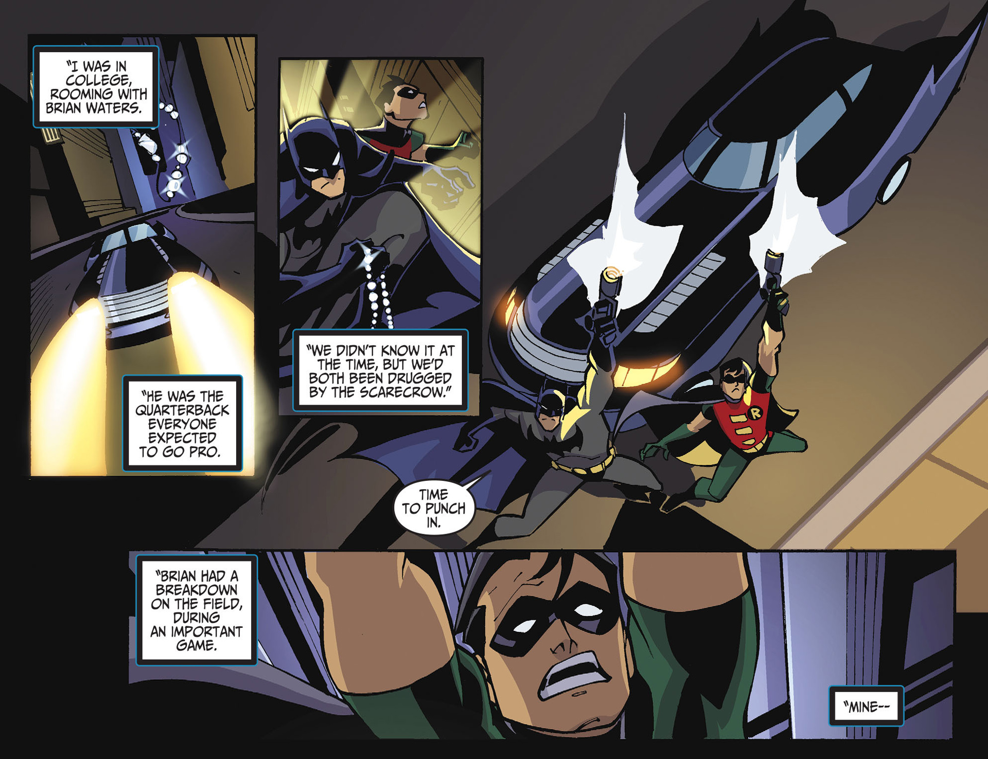 Read online Batman Beyond 2.0 comic -  Issue #9 - 17