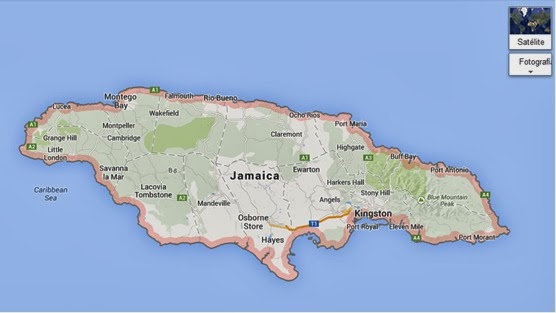 Jamaica: Ubicación Geografica