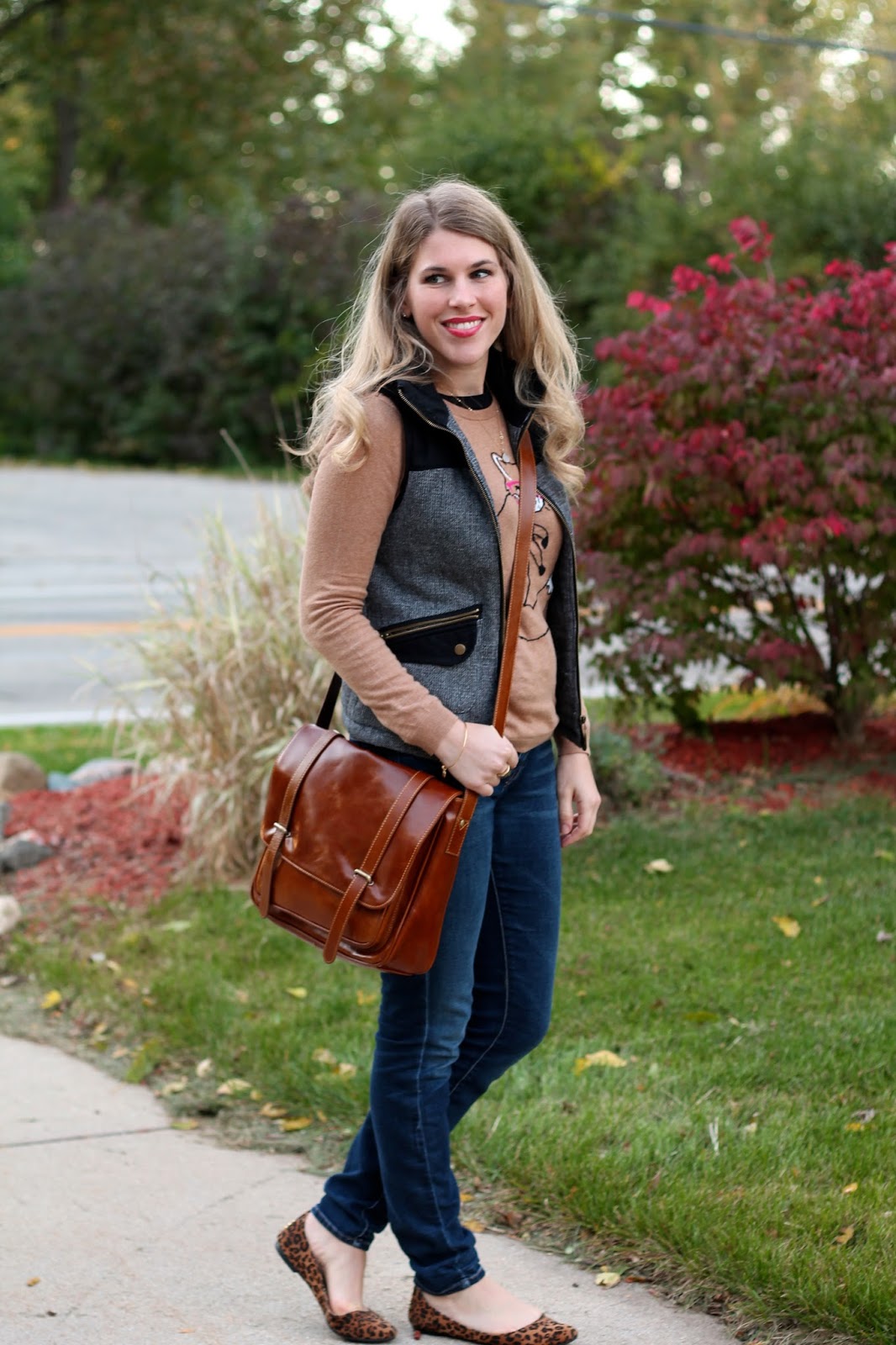 Fox Sweater and Vest