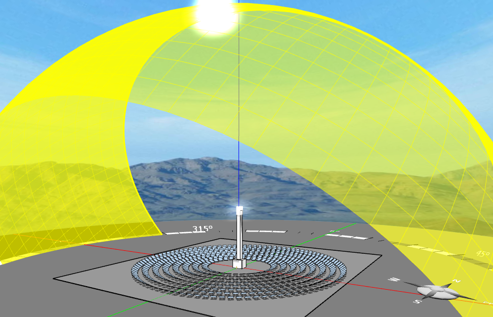 Simulating concentrated solar power towers with Energy3D Concord Consortium