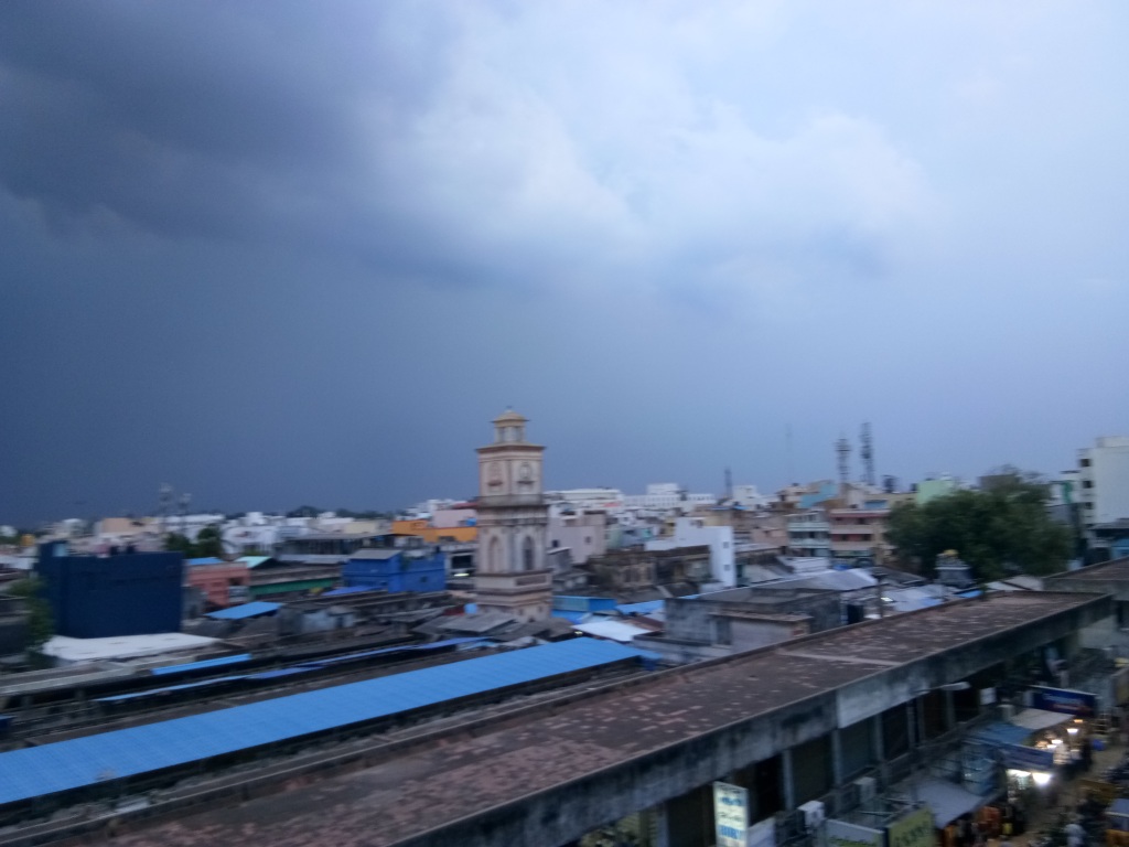 Pondicherry Tourism Periya Manikoondu (Grand Tower Clock), Puducherry